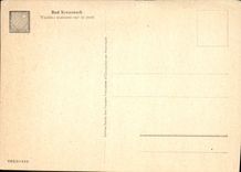 VINTAGE POSTCARD Bad Kreuznach Old women Houses On the Bridge