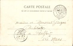 VINTAGE POSTCARD Sand the Castle