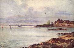 VINTAGE POSTCARD Saint Nazaire Mouth of the Loire