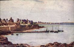 VINTAGE POSTCARD Navallo Port