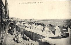 CPA Les Sables D'Olonne La Plage