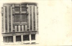 CPA Le Mans Fenetre de la Maison de la reine Berengere