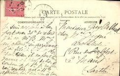 VINTAGE POSTCARD Nantes Vue of the Port Goes to the Moulds