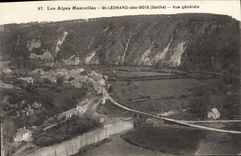 CPA St Leonard Des Bois Vue Generale