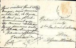 VINTAGE POSTCARD Bruges Brugge Bridge of Beguinage