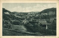 CPA Karlsbad Blick Vom Panoramaweg