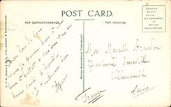 VINTAGE POSTCARD Coleridge Clevedon Cottage