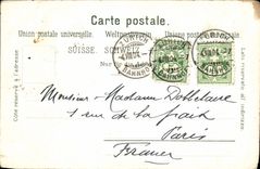 CPA Gruss Aus Sils Maria