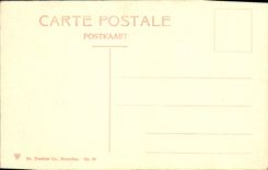 VINTAGE POSTCARD Interior Ghent of the Cathedral St Bavon