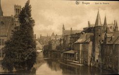 CPA Bruges Quai du Rosaire