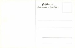 VINTAGE POSTCARD Frankfurt Mr. Der Romer