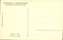 CPA Koln Rh St Ursula Schrein