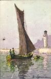 CPA Bateau 