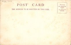 Abadía Londres de Westiminster de la POSTAL de la VENDIMIA