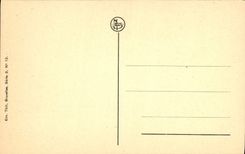 VINTAGE POSTCARD Ghent the Lily and the Quay of the Dominican ones