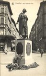 CPA Bruxelles Statue Gabrielle Pelit