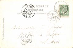 VINTAGE POSTCARD Antwerp Rules of Leopold 1st