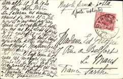 VINTAGE POSTCARD Amalli Panorema Collar Convento del Cappuccini