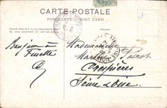 CPA Barque du Leman Bateau