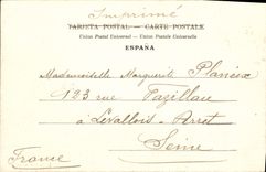 VINTAGE POSTCARD San Sebastian Vista Tomada Desde el Monte Ulia