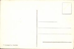 VINTAGE POSTCARD Interlaken Blumenuhr im Garten of Kursaals