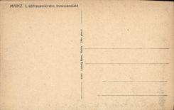 CPA Mainz Liebfrauenkirche Innenasicht