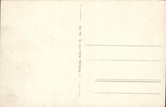 VINTAGE POSTCARD Dusseldorf Kriegerdenkmal Lion