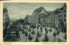 VINTAGE POSTCARD Dusseldorf
