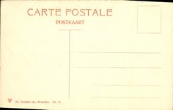 VINTAGE POSTCARD Ghent Church St Nicolas