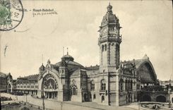 VINTAGE POSTCARD Koln Haupt Bahnhof
