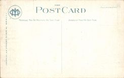 Calle de Charles de la POSTAL de la VENDIMIA que parece del norte demostrando el monumento y el monumento Baltimore de Washington jardín público