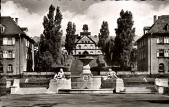 MODERN CARD Zweibrucken Mannlichplarz MIT Wittelsbachbrunnen