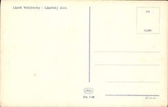 CPA Lazne Velichovky Lazensky Dum