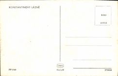 CPA Konstantinovy Lazne