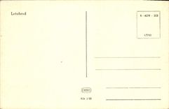 VINTAGE POSTCARD Letohard