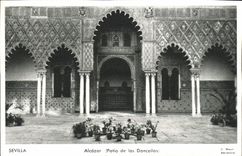 CPA Sevilla Alcazar Patio de las Doncellas