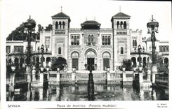 CPA Sevilla Plaza De America Palacio Mudejar