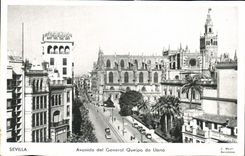 CPA Sevilla Avenido Del General Queipo De Llano
