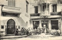 CPA Casablanca Postes Francaises