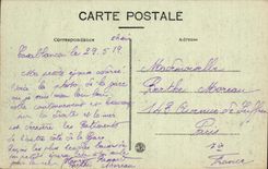 VINTAGE POSTCARD Casablanca Parks Of Reduction Train