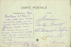 CPA Maroc Casablanca Entree De l'Aviation Chameaux Ane