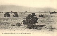 VINTAGE POSTCARD Mahiridja View Of the Camp