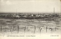 VINTAGE POSTCARD Berteaux Camp Douar Maghzen