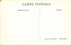 VINTAGE POSTCARD Berteaux Camp Douar Maghzen