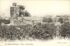 VINTAGE POSTCARD Eastern Morocco Taza Seen Partial