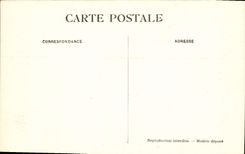 VINTAGE POSTCARD Merada Overall picture Of the Village Goats Sheep