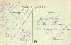 CPA Maroc Casablanca Entree Du Jardin Enfants