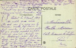 CPA Rabat Vue Generale Sur Le Boulevard El Alou
