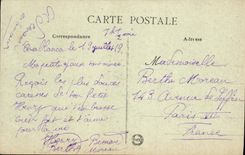 VINTAGE POSTCARD Casablanca General Crossroads Drude