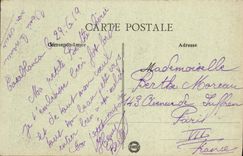 VINTAGE POSTCARD Morocco Ain Droz Seen Of the Surroundings